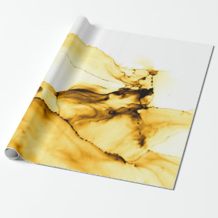 Papel De Regalo Paisaje de silueta de cocotero, sol tropical