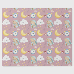 Papel De Regalo Paisaje de sueños nublados 