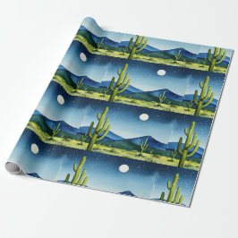 Papel De Regalo Paisaje desértico