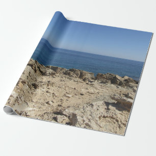 Papel De Regalo Paisaje mediterráneo de las islas griegas