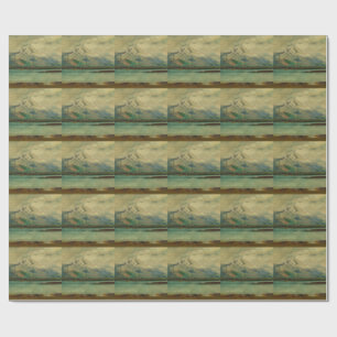 Papel De Regalo Paisaje montañoso de Tatra de Ladislav Mednyanszky