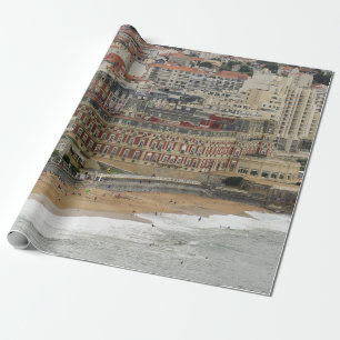 Papel De Regalo Paisaje playero Francia: La antigua ciudad costera