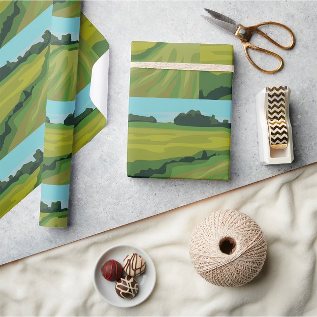 Papel De Regalo Paisaje rural (Subido por el creador)