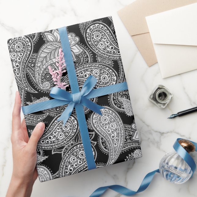 Papel De Regalo Paisley Pattern  (Regalar)