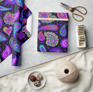 Papel De Regalo Paisley Perfection Bonito
