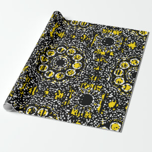 Papel De Regalo Paisleys elegante estampado floral