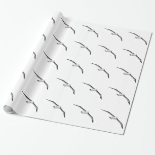 Papel De Regalo Pájaro altísimo del albatros
