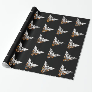 Papel De Regalo Pájaro Celta