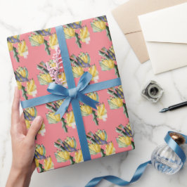 Papel De Regalo Pájaro de cosecha con fruta