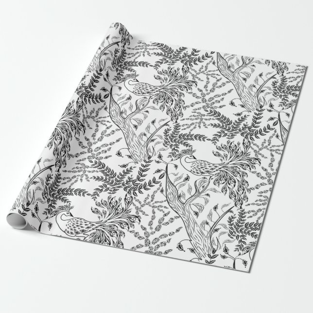 Papel De Regalo Pájaro fuego, pájaro (Desenrollado)