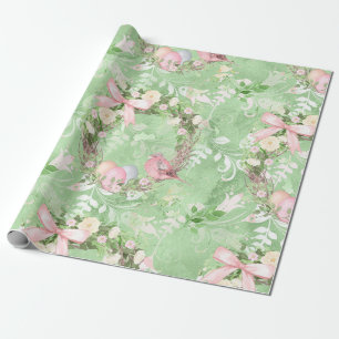 Papel De Regalo Pájaros de Pascua Lindos