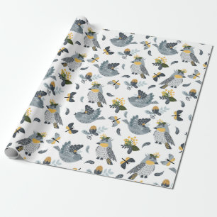 Papel De Regalo Pájaros del País