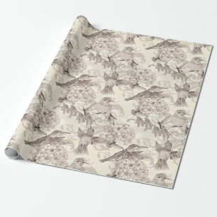 Papel De Regalo Pájaros húmedos