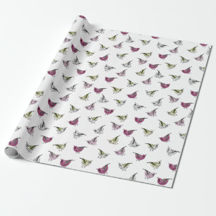 Papel De Regalo Pájaros pequeños