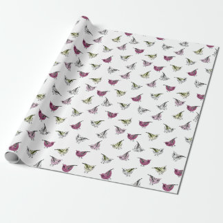 Papel De Regalo Pájaros pequeños
