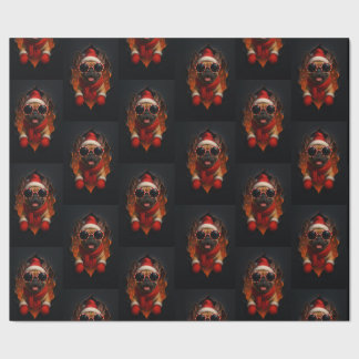 Papel De Regalo Pakpapier met Kersthond – Vrolijkheid in elke vouw