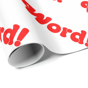 Papel De Regalo ¡Palabra!