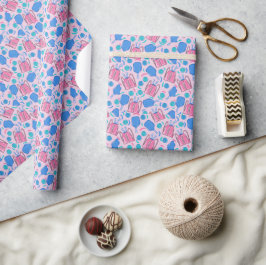 Papel De Regalo Palas y bolas de bolas de bolas