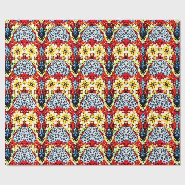Papel De Regalo paletas multicolores (Superficie plana)