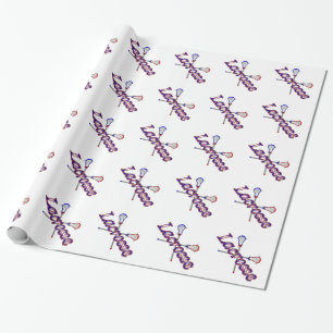 Papel De Regalo Palillos de LaCrosse