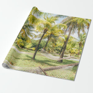 Papel De Regalo Palm tree in the morning