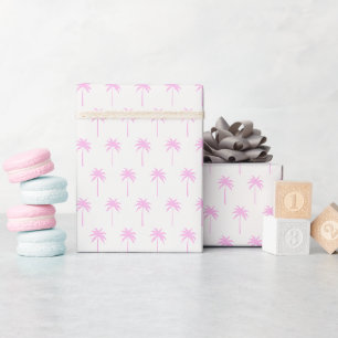 Papel De Regalo Palmera, estética de Club Social, patrón de palmer