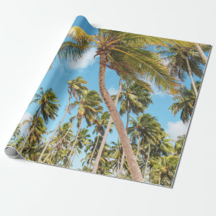Papel De Regalo Palmeras