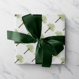Papel De Regalo Palmeras