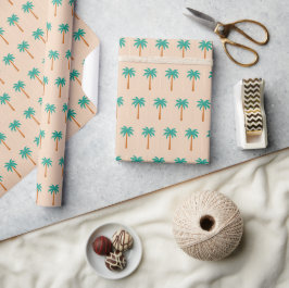 Papel De Regalo Palmeras