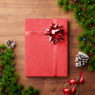 Papel De Regalo Palo de labios rojo polka