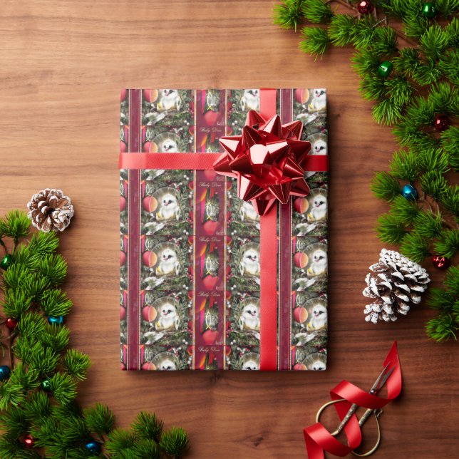 Papel De Regalo Paloma bebé (Regalo de vacaciones)