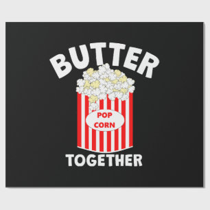 Papel De Regalo Palomitas de maíz para película BUTTER Together