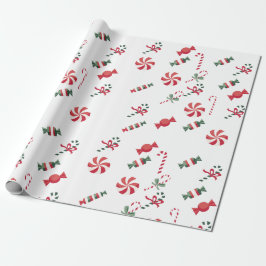 Papel De Regalo Palos de canela festivos