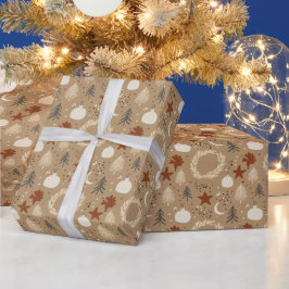 Papel De Regalo Pampas de vacaciones de tierra cálida
