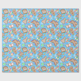 Papel De Regalo Pan de jengibre nativo americano