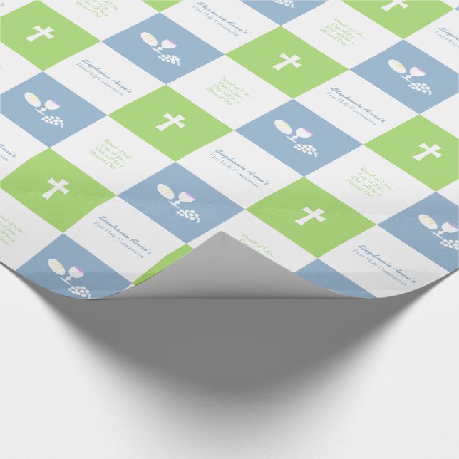 Papel De Regalo Pan de la comunión de la vida (Esquina)