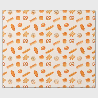 Papel De Regalo Pan de panadería japonesa lindo Kawaii Adorable