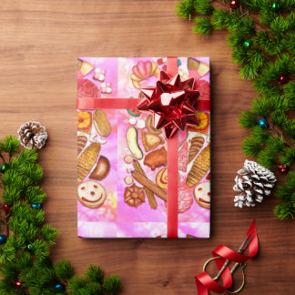 Papel De Regalo Pan Dulce Mexicano De Pan Dulce