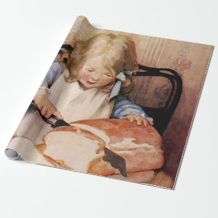 Papel De Regalo Pan fresco de Jessie Willcox Smith