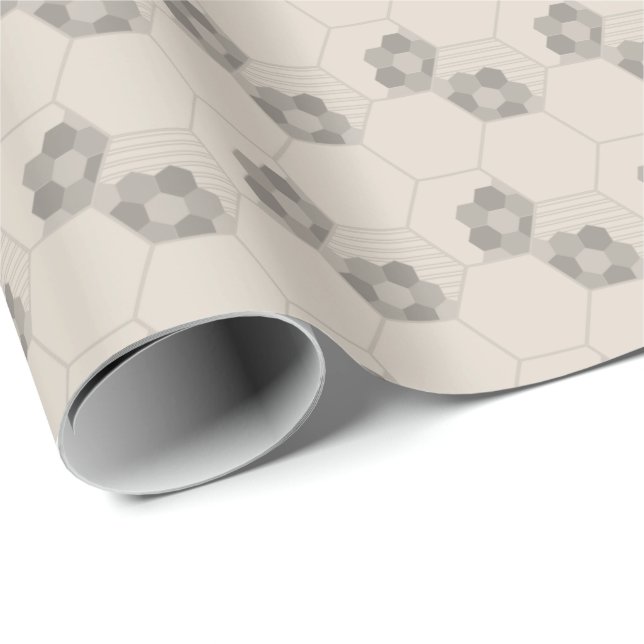 Papel De Regalo Panal | Panal (Esquina del rollo)