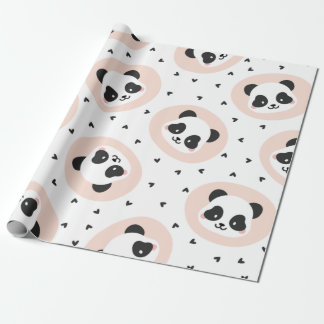 Papel De Regalo Panda