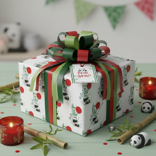 Papel De Regalo Panda