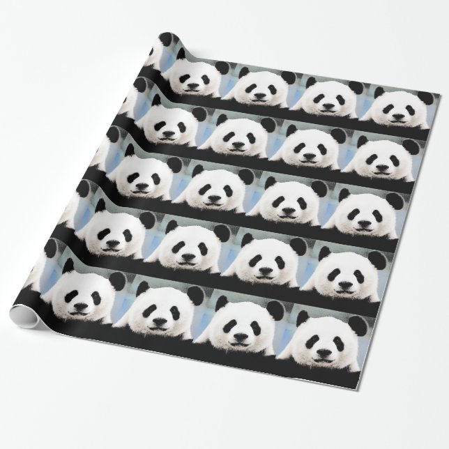 Papel De Regalo Panda (Desenrollado)