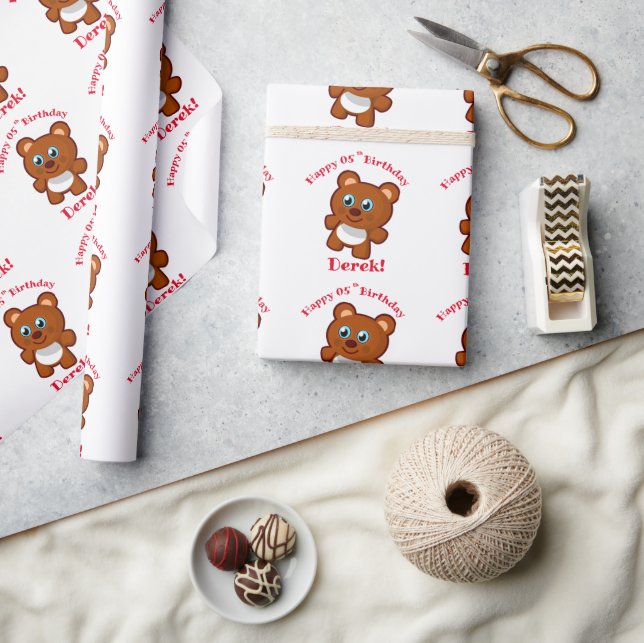 Papel De Regalo Panda  (Artesanía)