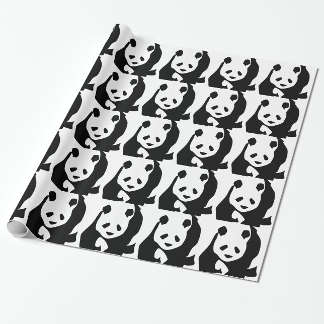 Papel De Regalo Panda (Desenrollado)