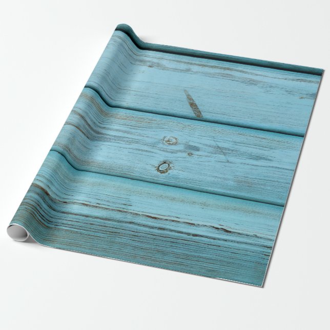 Papel De Regalo Panel de madera gris y marrón (Desenrollado)