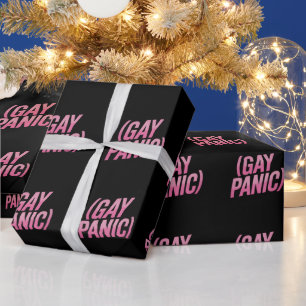 Papel De Regalo Pánico Gay Protesta Orgullo LGBTQ