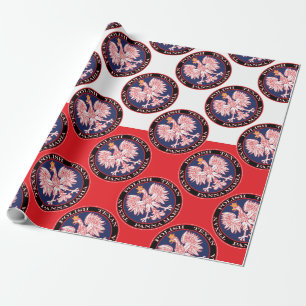 Papel De Regalo Panna Maria Round Polaco Texan
