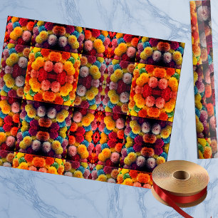 Papel De Regalo Pantalla de ilusión Fancy Flowers