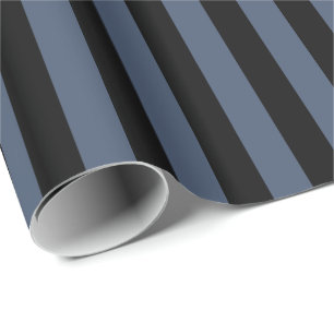 Papel De Regalo Pantalones vaqueros azules y raya negra